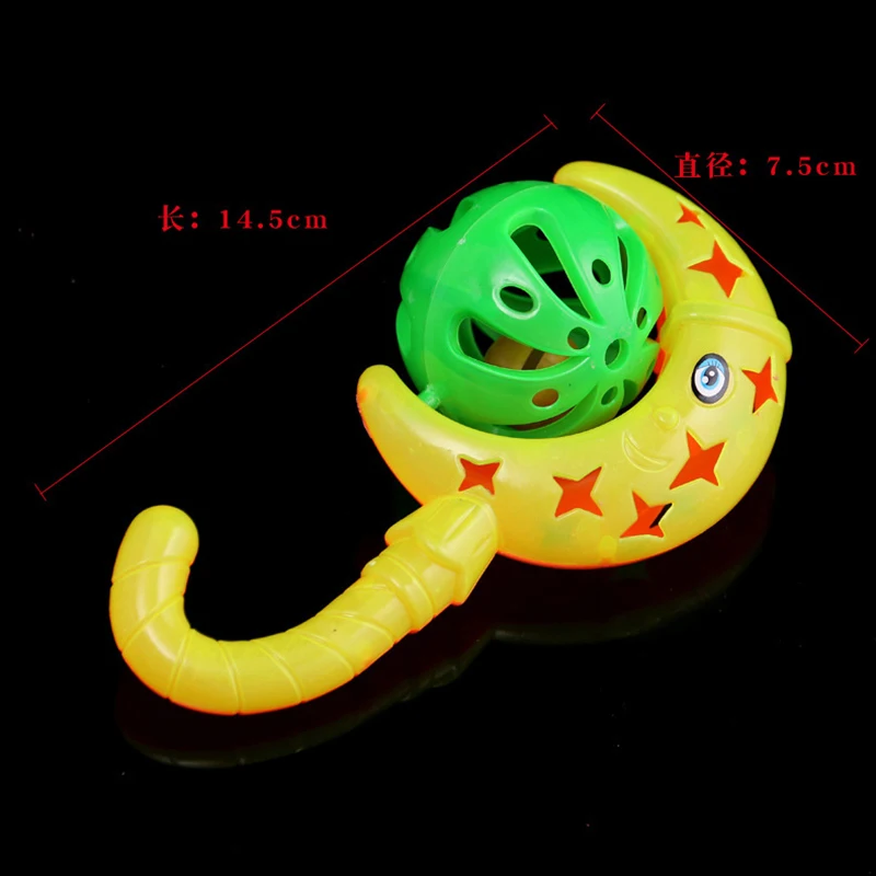 Милая Детская игрушка детский шар пластиковые погремушки развивают детей интеллект детей веселые игры игрушки колокольчики