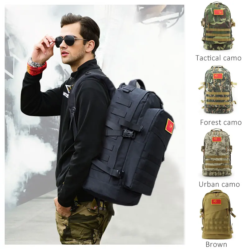 Военный Тактический Рюкзак Molle для мужчин нейлоновая Водонепроницаемая уличная