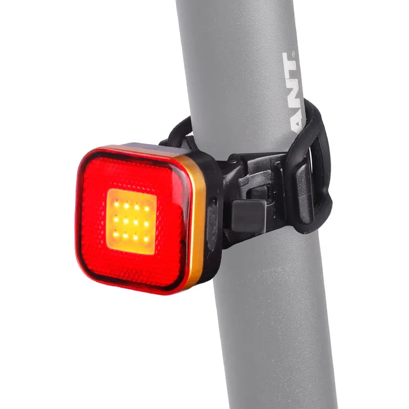 Bicycle Rear Lamp Aero Blade Round Seatpost Mount W/ Bag Clip Up to 50 Hours USB Charge LED COB Lantern Cycling Warning Light