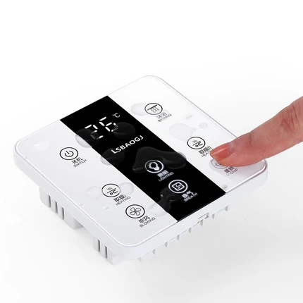 Touch Screen Timing Switch 86 Type Wall Bath Heater Switch Integrate Suspended Ceiling Remote Control Shower Room Key