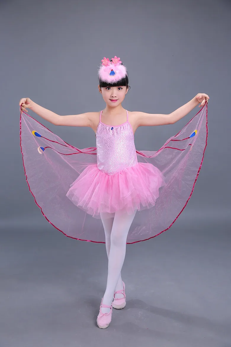Детская юбка принцессы Одежда для выступлений с насекомыми детские юбки для девочек маленькая бабочка с крыльями представление clo