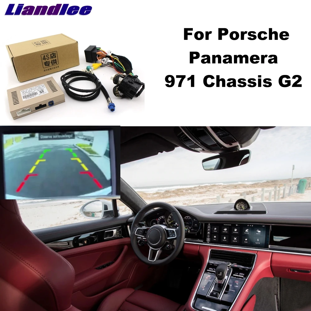 

Liandlee Parking Camera Interface Reverse Back Up Camera Kits For Porsche For Panamera 971 Chassis G2 Display Upgrade