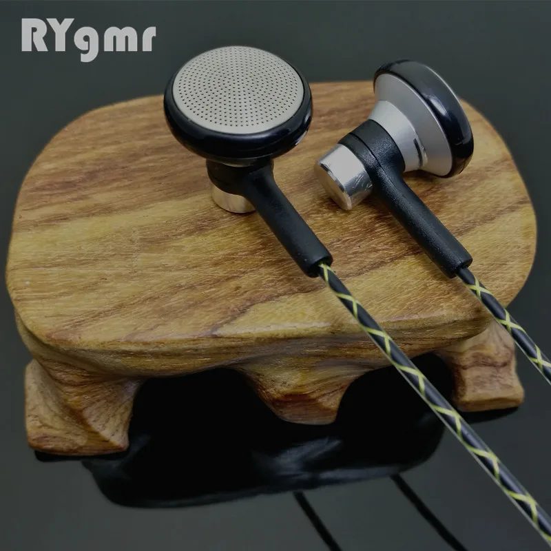 Оригинальные наушники вкладыши RY04 металлические Hi Fi 15 мм с качественным звуком
