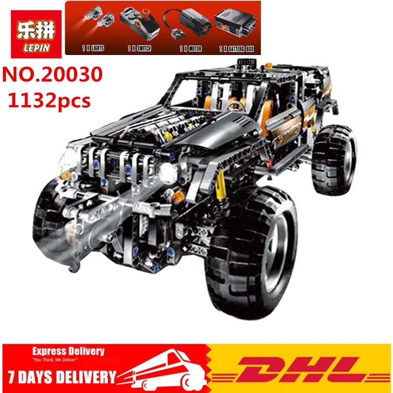 

Lepin 20030 Technic OFF ROADER Building Blocks With Electric Motors Power Functions Model Bricks Compatible With legoinglys 8297