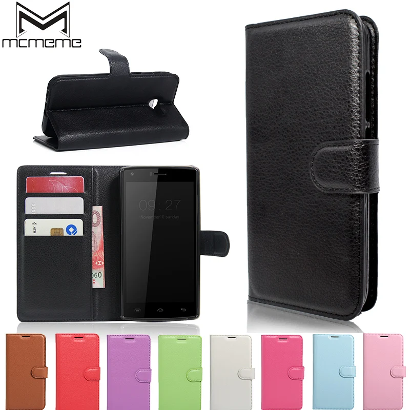 

MCMEME Luxury DOOGEE X5 MAX Case Wallet Style PU Leather Case For DOOGEE X5 MAX Pro 5.0inch with Stand Function and Card Holder