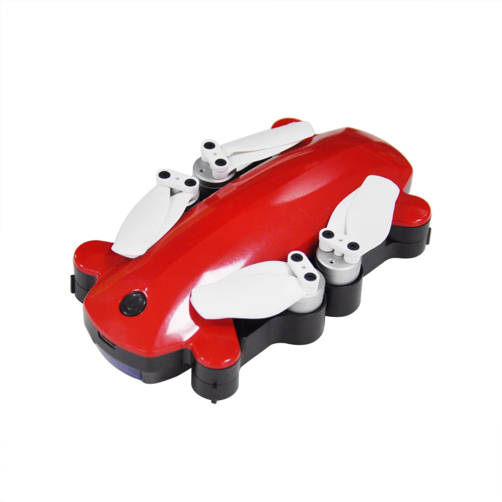 Складной Бесщеточный Мини Квадрокоптер Simtoo Fairy с передатчиком Wi Fi FPV 1080P камера