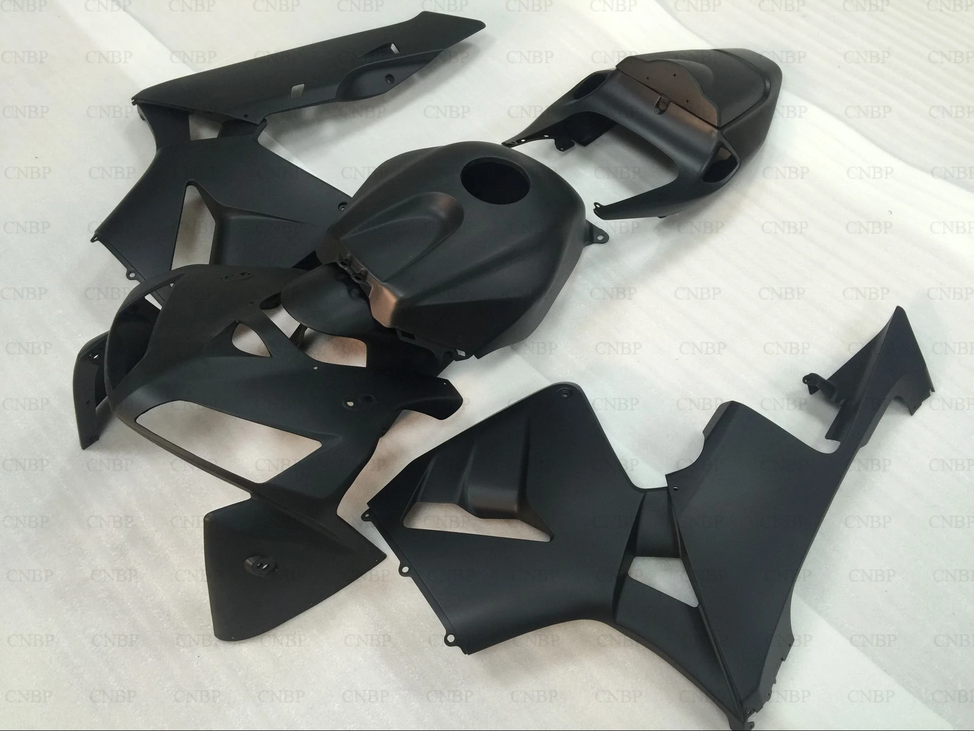 Обтекатели CBR 600 RR 06 Пластиковые обтекатели для Honda 600RR 2005 2006 черные CBR600RR 05|fairings for