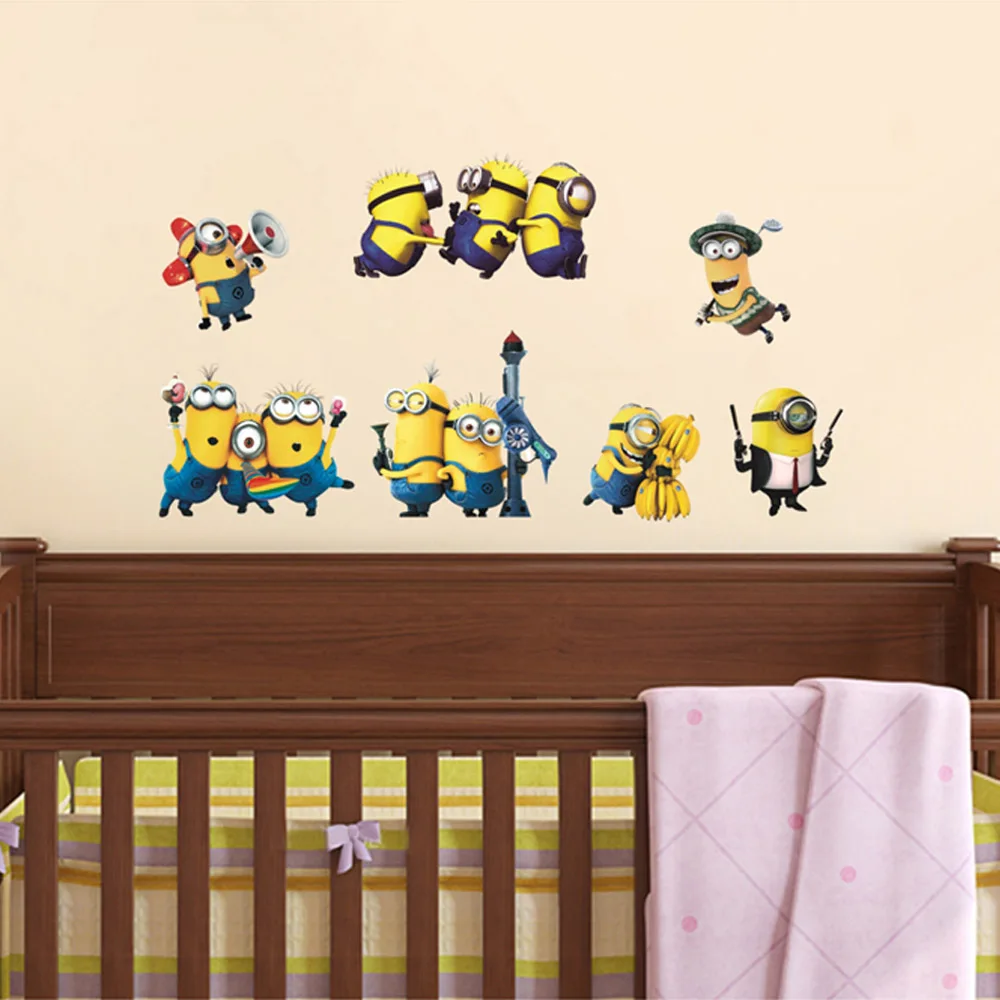 Minion Wall Decor online shop minion wall stickers switch sticker 30*60cm removable Minion Wall Decor online shop minion wall stickers switch sticker 30*60cm removable