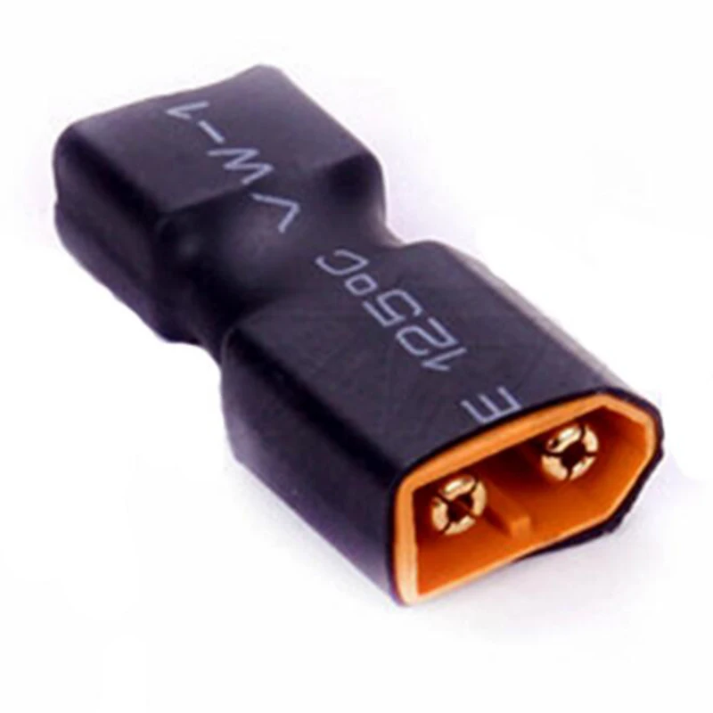 

5PCS/20PCS/50PCS XT60 Plug Convert To Deans T Plug TPlug Adapter Battery Male Connector For Battery & Charger RC Quadcopter Kit