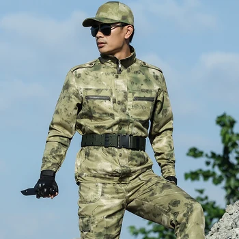 

Uniforme Militar Multicam Camouflage Suits Hunting Clothing Men Tactical Special Force Ropa Caza Uniforms Combat Ghillie Suit