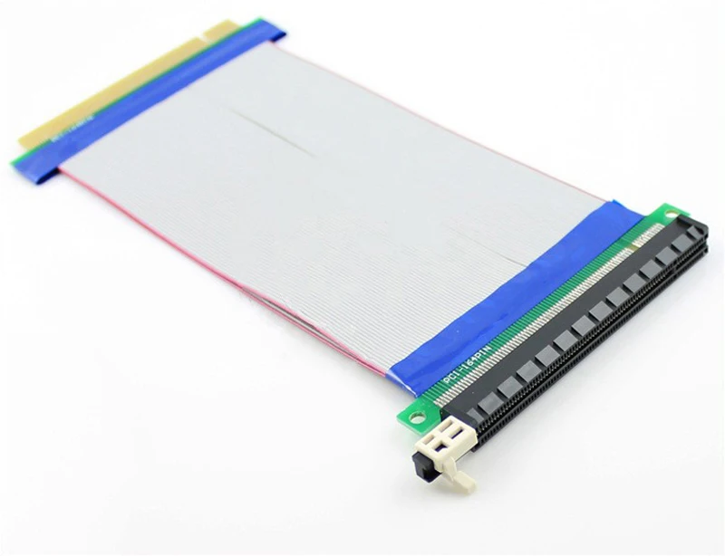 Адаптер адаптера PCI E 16X к удлинитель кабеля 16 X Pci Express гибкий riser 19 см 1X 4X 8X 16X|pci