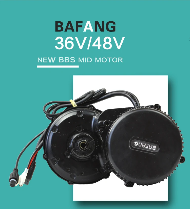 Sale Bafang Electric Bicycle Motor BBS01 36V250W 8fun/bafang motor BBS01 mid crank motor with color display 6