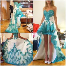 Glamorous Hallo-Lo Schatz Spitze appliques Frauen Abendkleid 2015 Homecoming Kleider Unter 50 Cocktailkleider