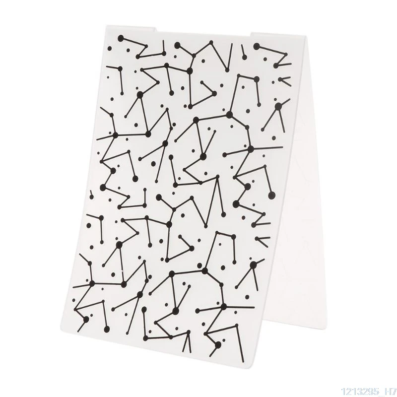 

Plastic Embossing Folder Template for DIY Scrapbook Photo Album Card Paper Craft Matches