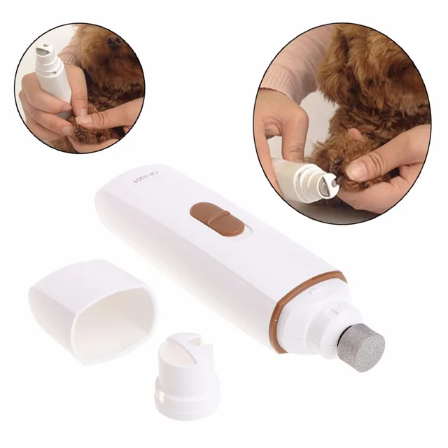 High Rotation Speed Pet Nail Grinder Electric Grooming Paws Dog Puppy Cat Trimmer Clipper Safe Care