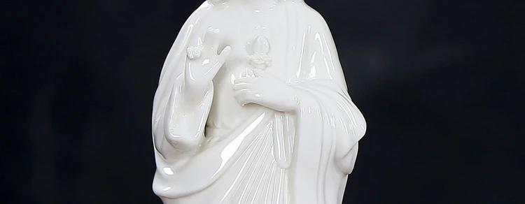 Перстень из нержавеющей стали Святого Сердца церкви маленький подарок украшение домашнего декора основной подарок керамический материал