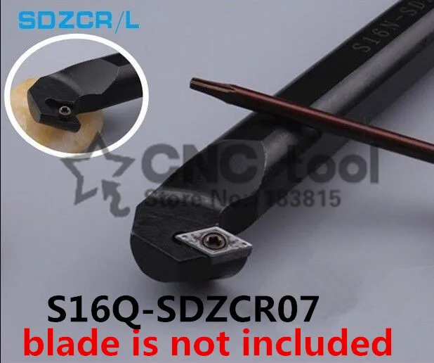 

S16Q-SDZCR07 16mm Lathe Cutting Tools,CNC Turning Tool,Hss Lathe Tooling,Internal Threading Tool, Metal Lathe Boring Bar,SDZCR/L