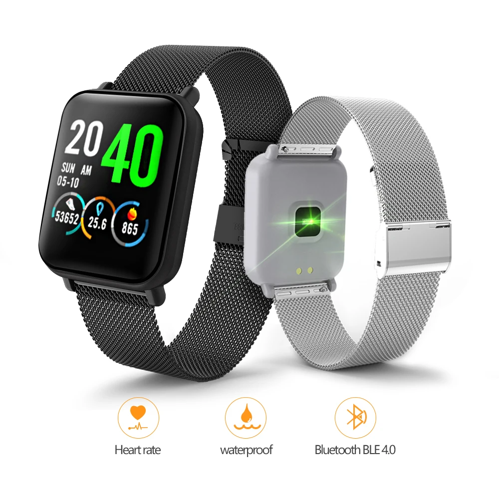 LEMDIOE Smart Watch men women heart rate blood pressure monitor with Full Screen Touch Ios Smartwatch Android Life Waterproof LEMDIOE Smart Watch men women heart rate blood pressure monitor with Full Screen Touch Ios Smartwatch Android Life Waterproof
