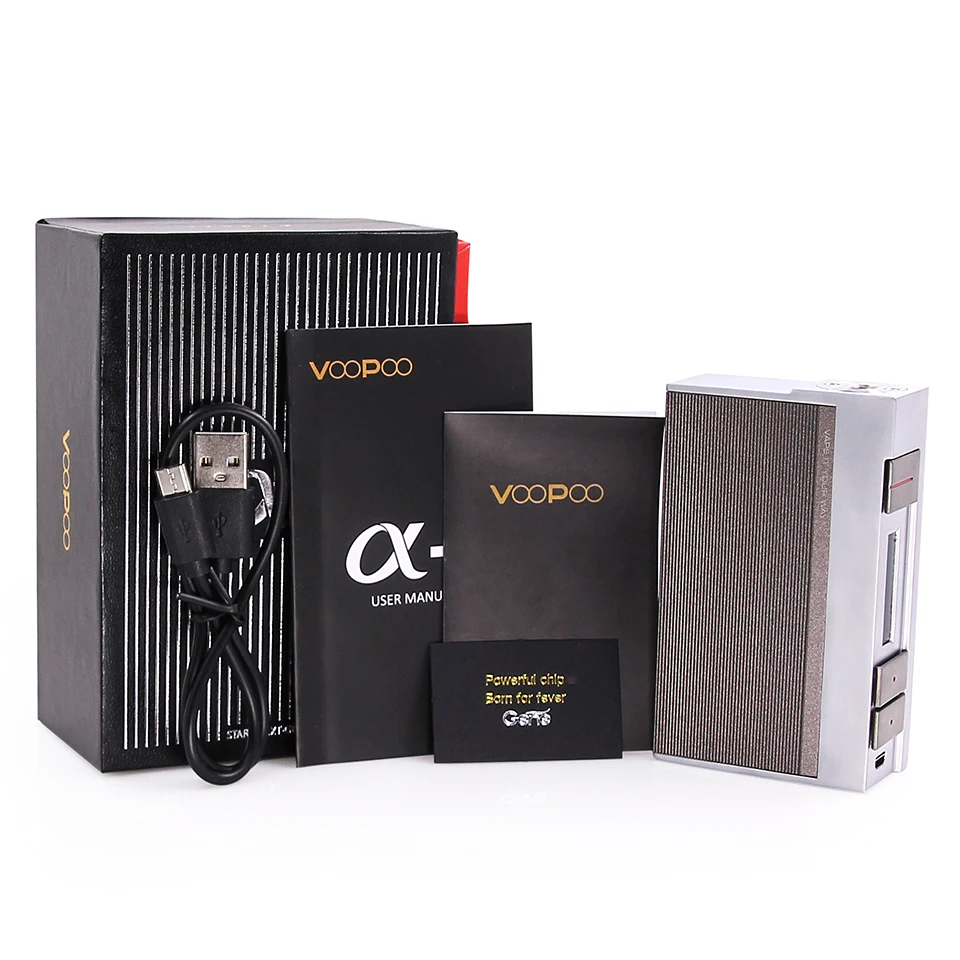 Оригинальный VooPoo Альфа Один mod 222 W гена чип электронная сигарета режим любовь Vape