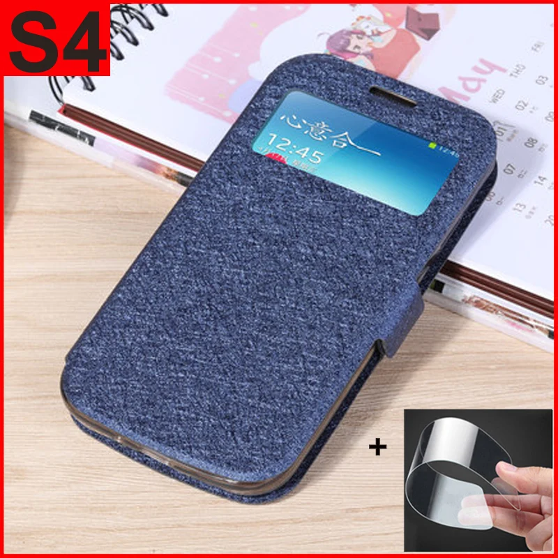 Роскошный телефонный чехол с открытым окном для Samsung galaxy S4 I9500 I9508 I9502 I959 из