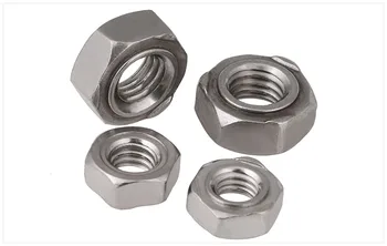 

DIN929 304 stainless steel M4 M5 M6 M8 hexagonal welded nut spot welding nut