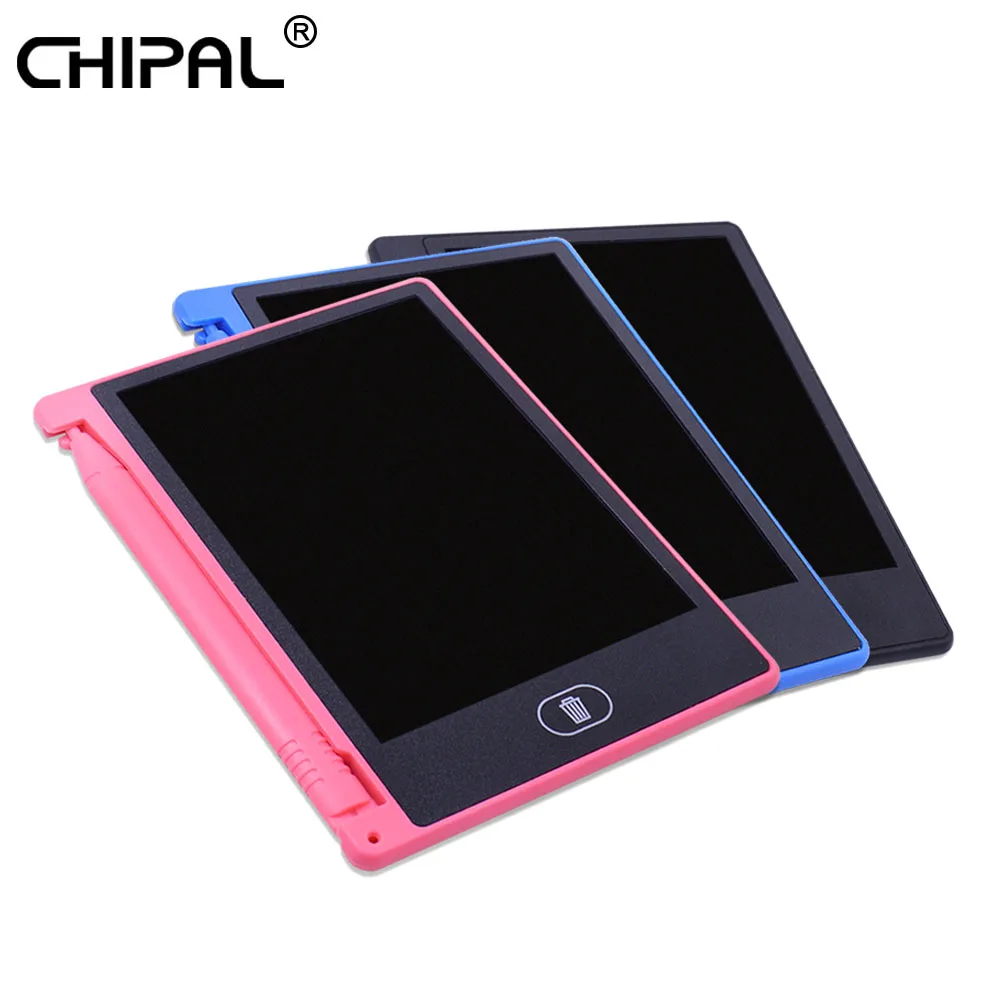 

CHIPAL 4.4 Inch Digital LCD Writing Tablet Graphic Tablet Electronic Handwriting Drawing Pad Paint Board with Stylus Pen Battery