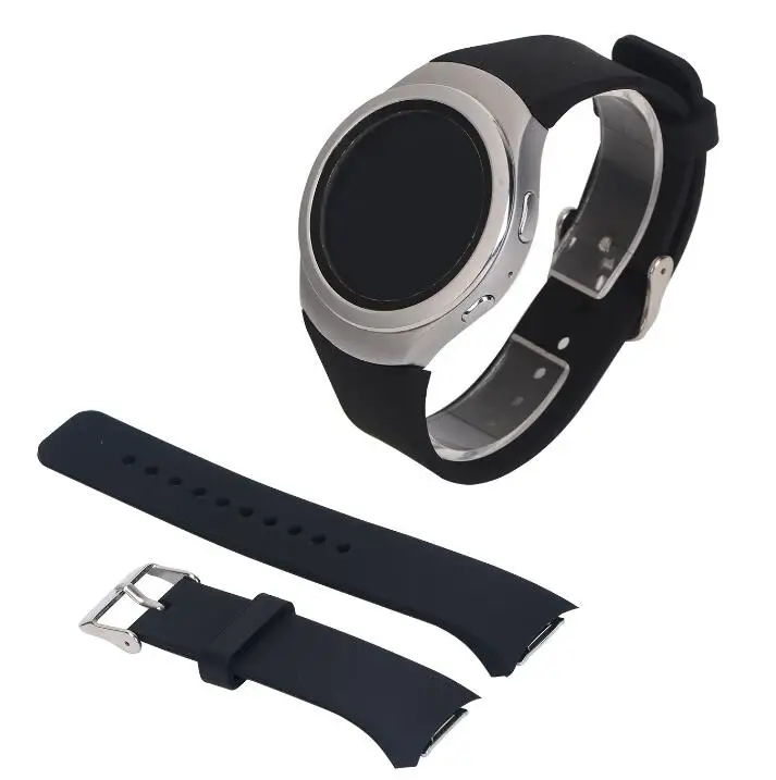 KINGBEIKE New Design 16 Colors Sports Silicone WatchBand for Samsung Galaxy Gear S2 Classic Frontier R720 R730 Smart Watch Strap