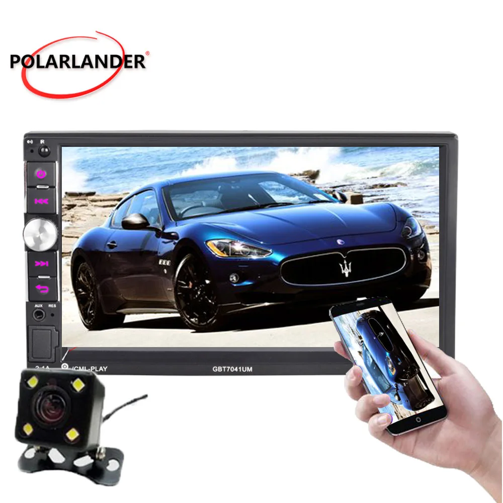 Car Radio Stereo HD 1024*600 Touch Screen 7