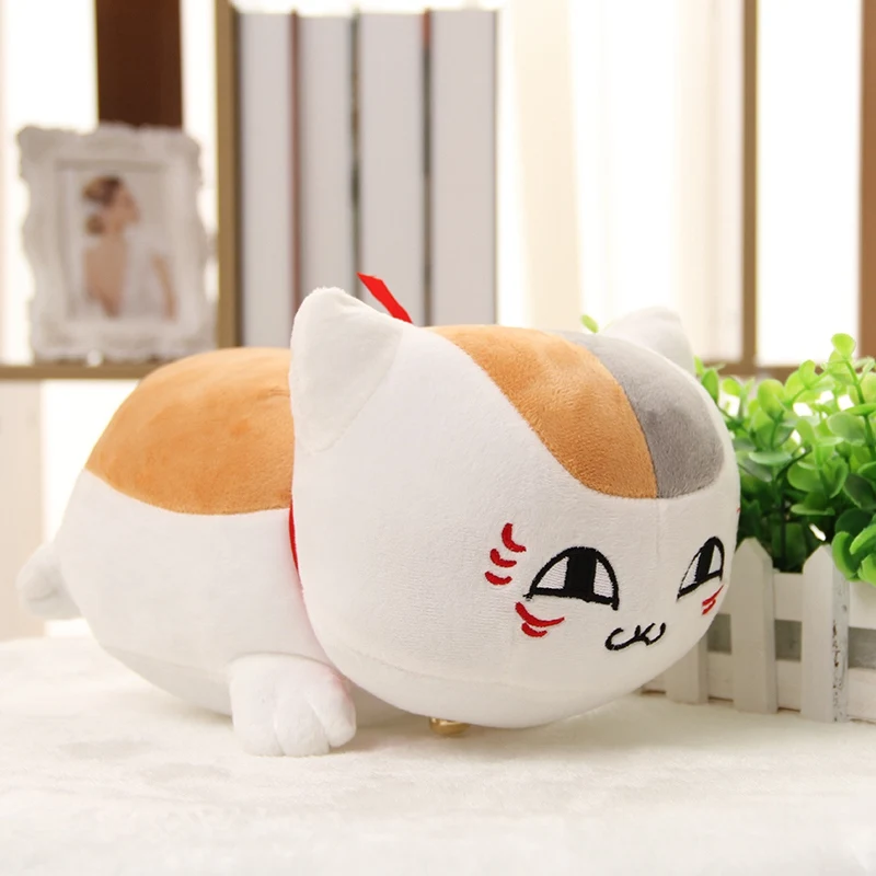 20 см янпэн аниме игрушки для кошек чучело плюшевые Nyanko Sensei пуш ап плюшевая кошка