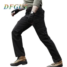 Новинка года Для мужчин тактические брюки военный камуфляж брюки-карго армейские активный штаны, мужские брюки