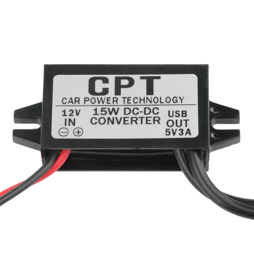 DC//DC Converter Step Down Module 12V to 5V USB Output Power Adapter 38