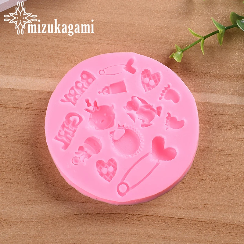 1pcs UV Resin Jewelry Liquid Silicone Mold Heart Love Letter Resin Charms Molds For DIY Infant Cake Mold Making Jewelry