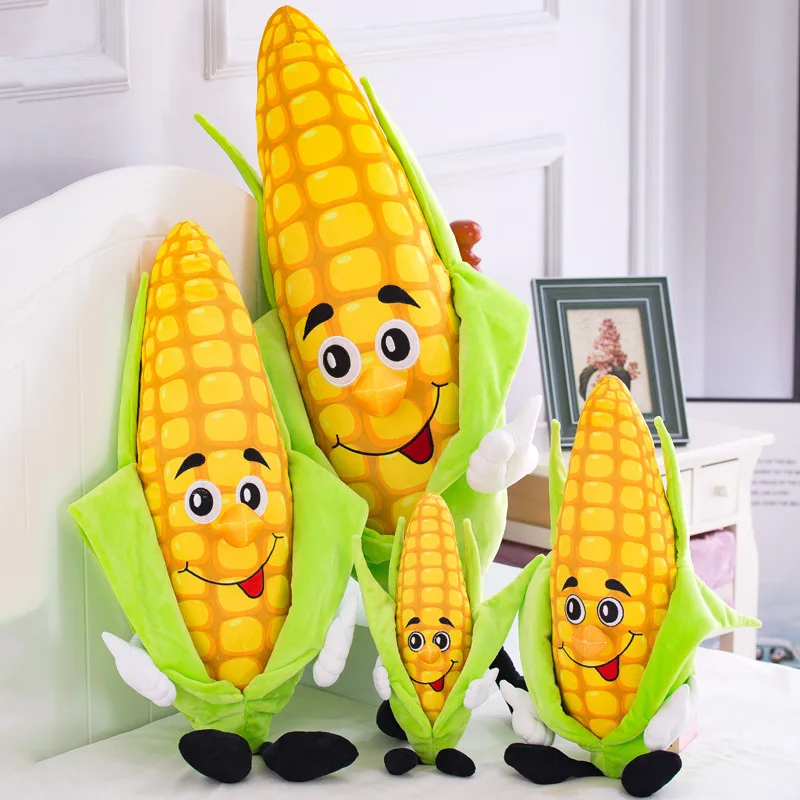 1 шт. 40 см 100 имитация мультфильма Kawaii Кукуруза плюшевые игрушки креативные милые