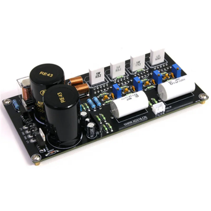 

Imitation Lelin Circuit AC 27V LM3886T 2.0-channel 125W Parallel circuit Power Amplifier Board DIY