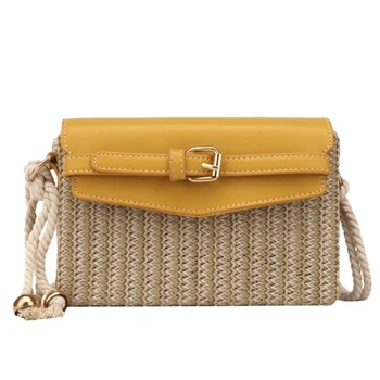 

Fashion Elegant Female Summer Straw Women'S Handbag Travel Shoulder Messenger Bag Crossbody Bags