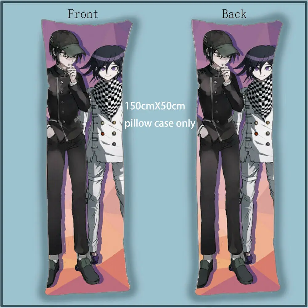 Тела подушку Чехол Danganronpa V3 ума Kokichi Saihara shuuichi Dakimakura 59"