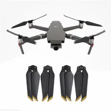4 pares MAVIC 2 PRO/ZOOM 8743F Baixo Ruído Pás Da Hélice para DJI 2 MAVIC Liberação Rápida PRO/ ZOOM Drone Acessórios