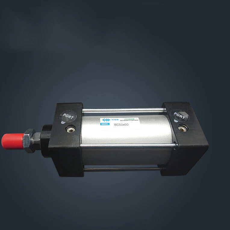 

SC200*300 200mm Bore 300mm Stroke SC200X300 SC Series Single Rod Standard Pneumatic Air Cylinder SC200-300