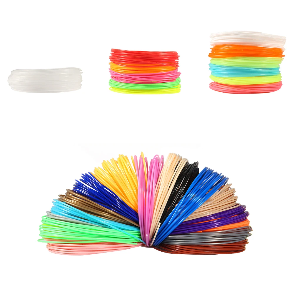 10 Meter PLA 1.75mm Filament Printing Materials Plastic for 3D Printer Pen Filament Refills 3D Printing Drawing Filament