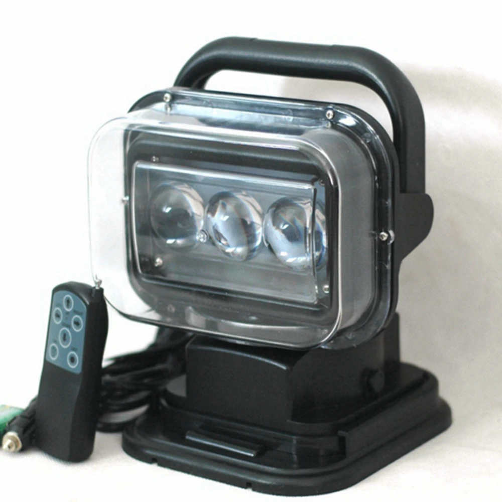 TNOOG Светодиодный прожектор рабочий свет дистанционное управление с магнитной базой прожектор DC 24 в 12 В для автомобиля внедорожные сапоги охотничьи сад