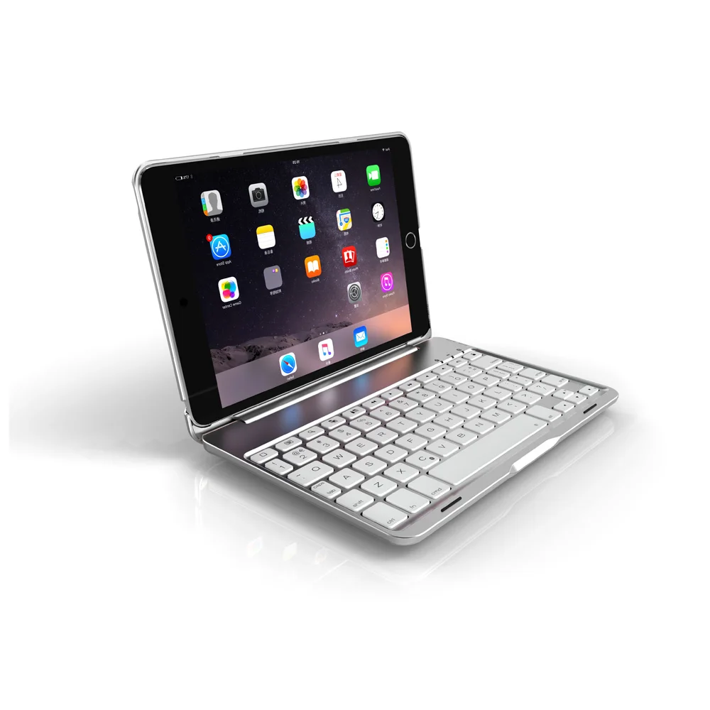 Чехол в стиле книги для IPad Mini4 mini 4 7,9 дюймов планшет 7 цветов подсветка функция беспроводной покрытие клавиатуры Bluetooth + пленка