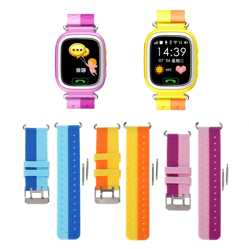 Новые силиконовые наручные часы браслет для детей gps Смарт часы серии 1 2 ремешок
