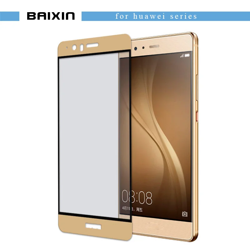 Baixin закаленное стекло для huawei P9 P9plus ультра тонкая 2.5D 9H Защитная пленка экрана |