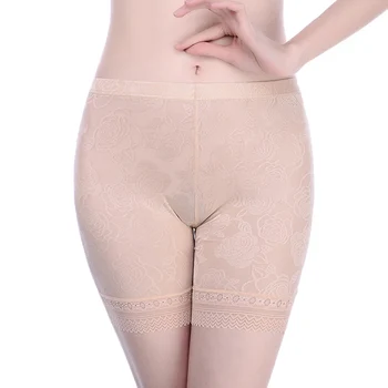 

Women Safety Short Pants Big Size Boyshorts Female Summer Lace Safety Shorts Women High Waist Underpants Safety Short Pants