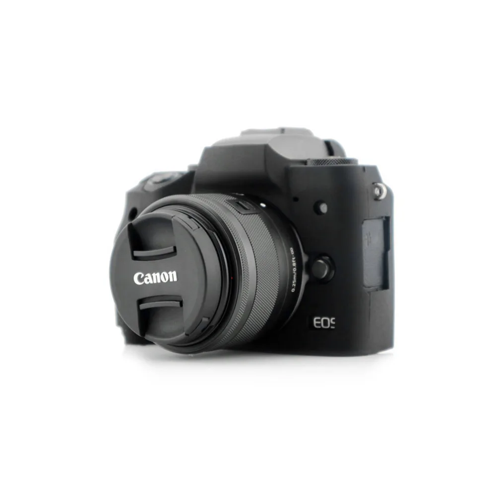 M5 силиконовая резина кожи Броня обложка корпус протектор Камера сумка для Canon EOS