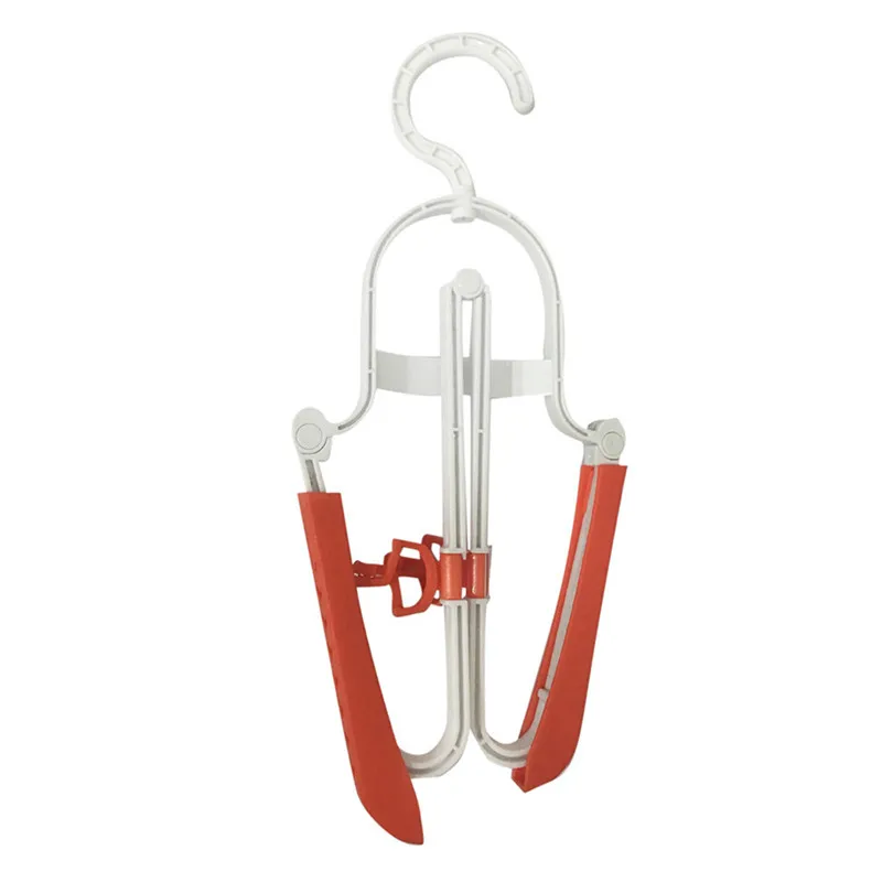 Household Storage Shelf Clothes Hanger DryerNew Portable Travel Folding Hanger Multifunctional Telescopic Hanger  (4)