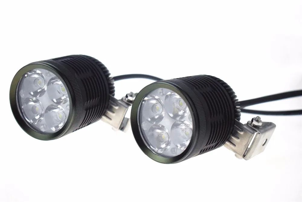  motorcycle led light/spotlight 4*U2 led chip 40W 4400lumens waterproof led motorcycle drive light C - 32986560015