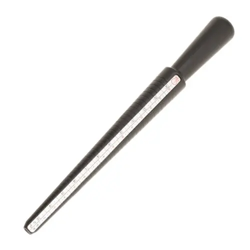 

Plastic Ring Meter for Measuring Rings - Black (EU size, USA size)