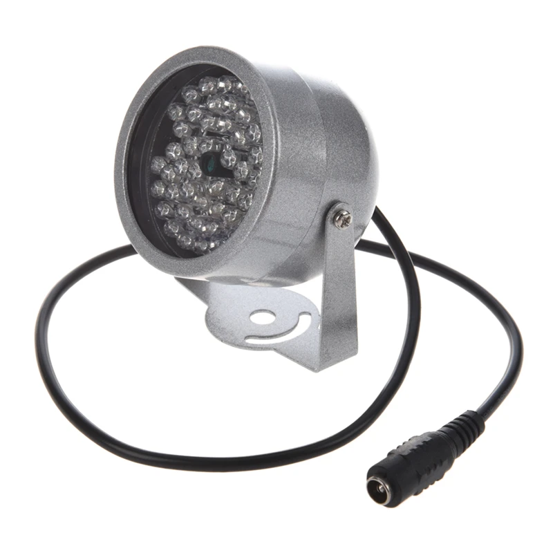 48 светодиодный ИК-светильник ночного видения для камеры видеонаблюдения - Цвет: Red