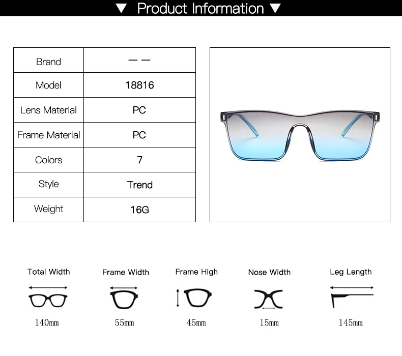 Цельные солнцезащитные очки кошачий глаз женские градиентные линзы Ретро зеркальные безободковые солнцезащитные очки винтажные дорожные очки UV400
